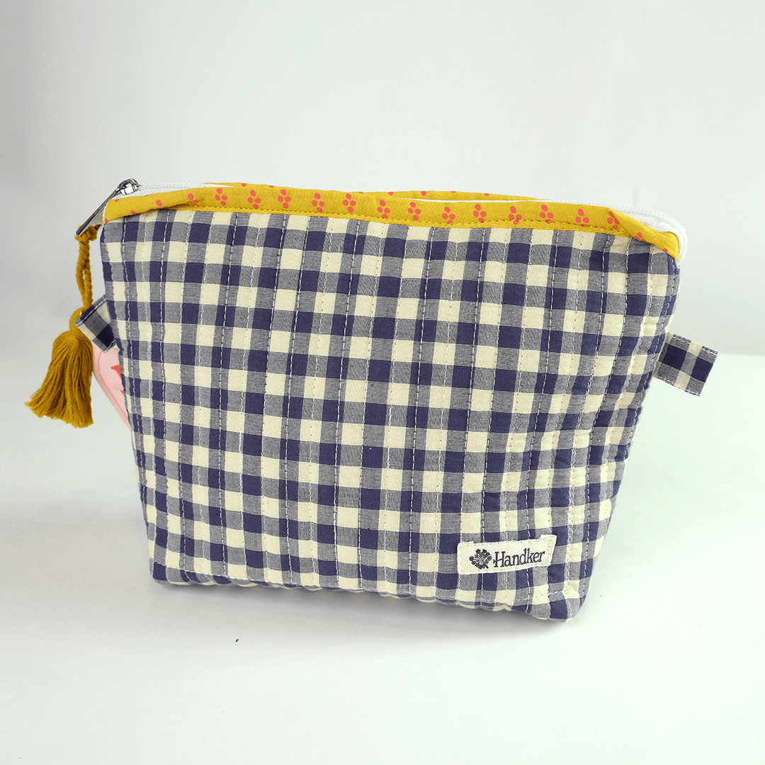 Teddy Quilted Zipper Pouch - Merry PigletsHandker Bandanas