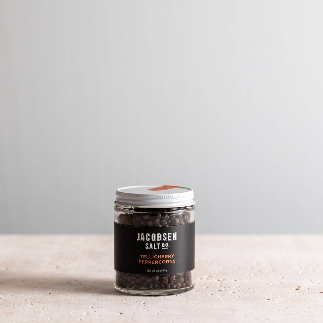 Tellicherry Peppercorns - Merry PigletsJacobsen Salt Co.