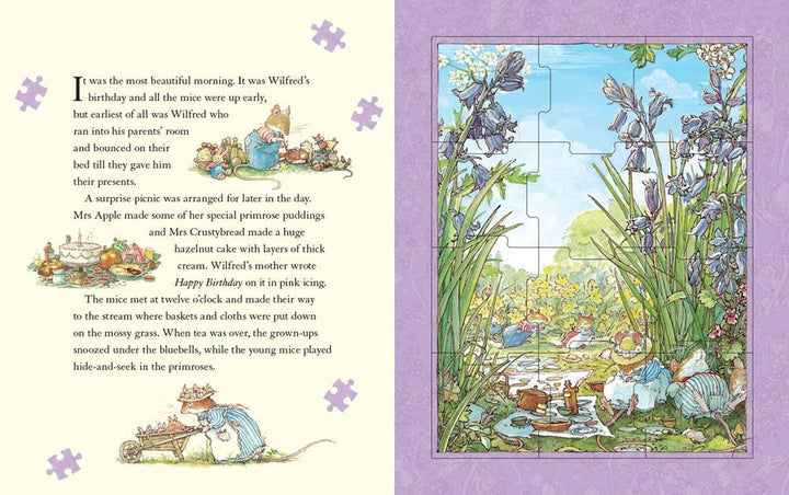 The Brambly Hedge Jigsaw Book - Merry PigletsHarperCollins