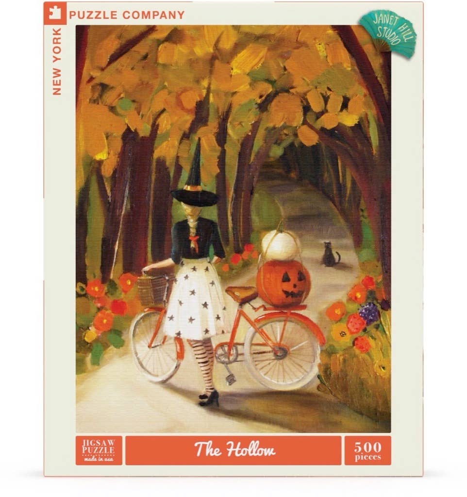 The Hollow 500 Piece Puzzle - Merry PigletsNew York Puzzle Company