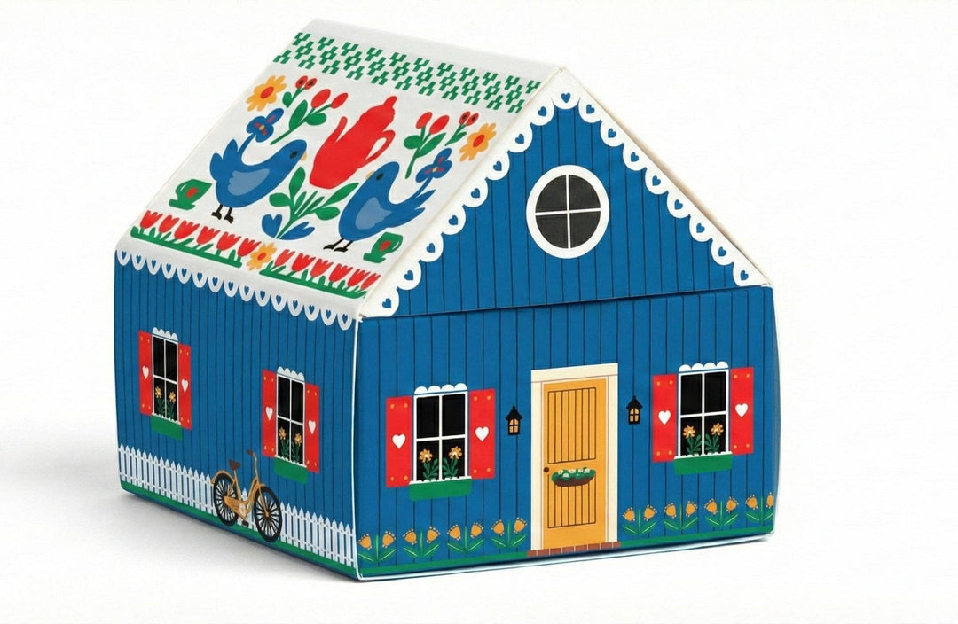 Tiny Living Blue Matchbox Cottage - Merry PigletsKalastyle Soap Co.