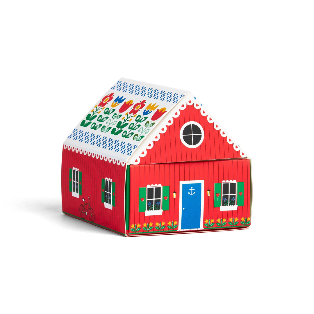 Tiny Living Red Matchbox Cottage - Merry PigletsKalastyle Soap Co.