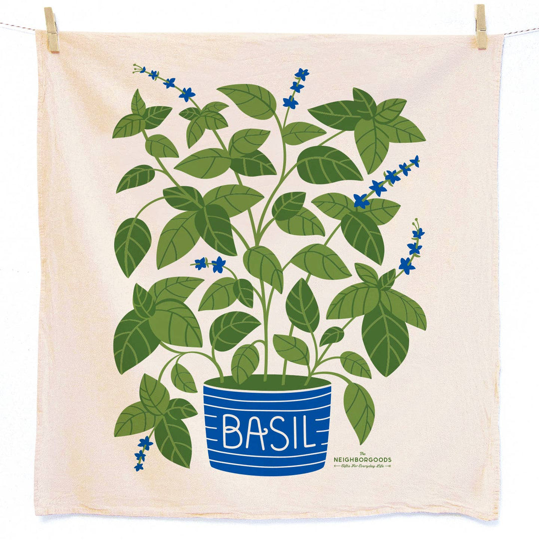 Tomato + Basil Tea Towel Set - Merry PigletsThe Neighborgoods