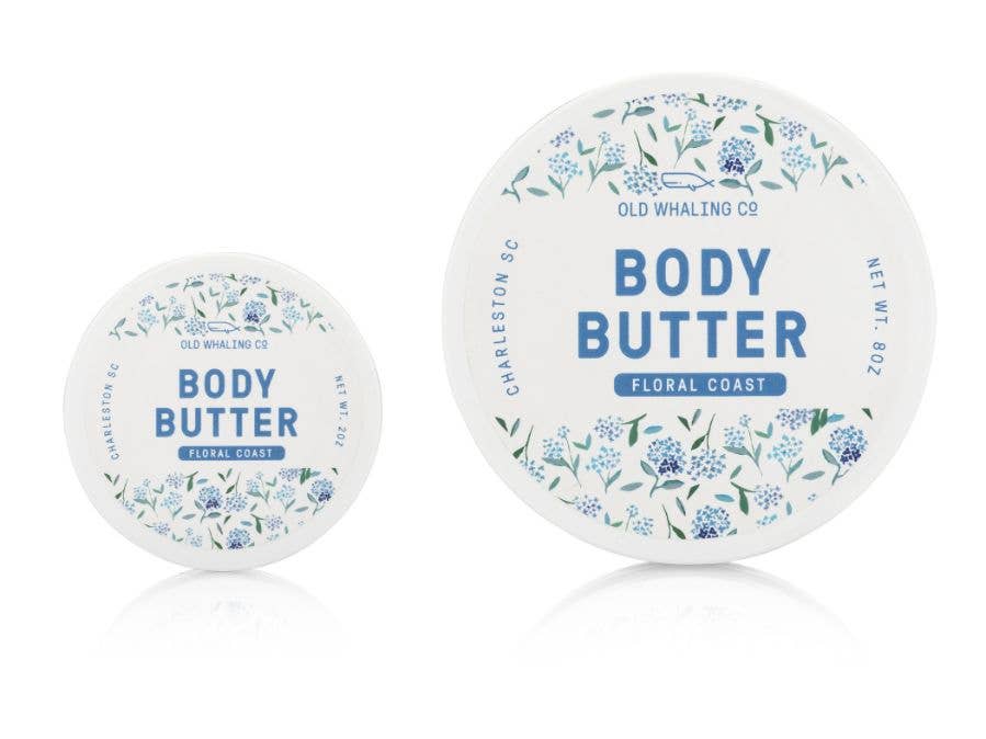 Travel Size Floral Coast Body Butter - Merry PigletsOld Whaling Company
