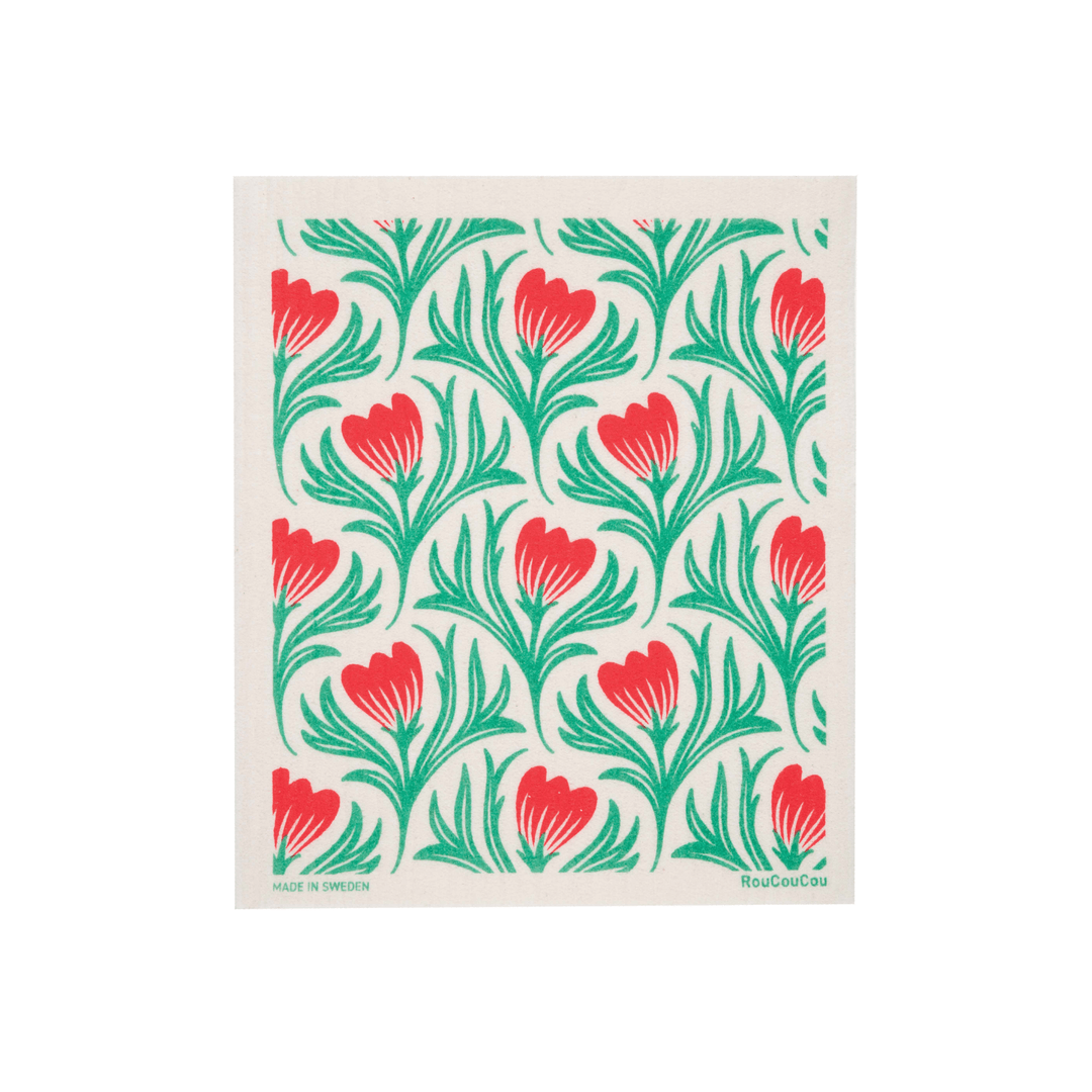 Tulip Garden Swedish Dishcloth - Merry PigletsCose Nuove