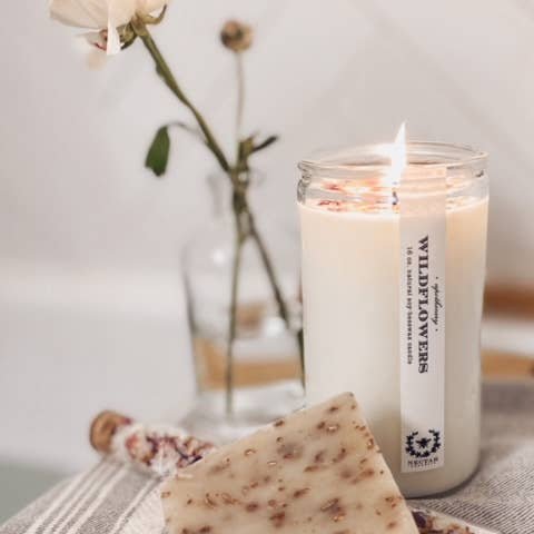 Wildflowers Apothecary Candle - Merry PigletsNectar Republic