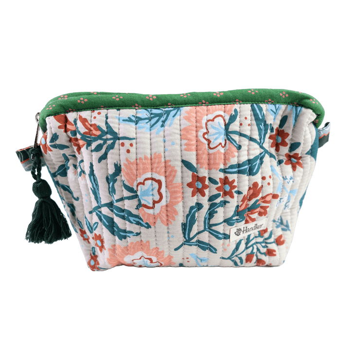 Willa Quilted Zipper Pouch - Merry PigletsHandker Bandanas