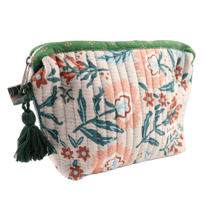 Willa Quilted Zipper Pouch - Merry PigletsHandker Bandanas