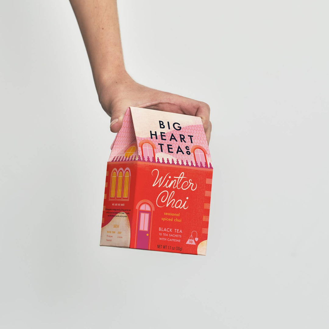 Winter Chai Tea Bags - Merry PigletsBig Heart Tea Co.