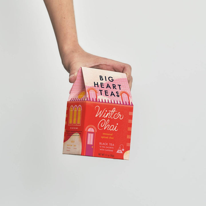 Winter Chai Tea Bags - Merry PigletsBig Heart Tea Co.