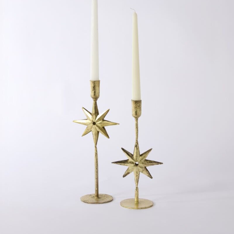 Winter Solstice Candle Holder - Merry PigletsAccent Decor