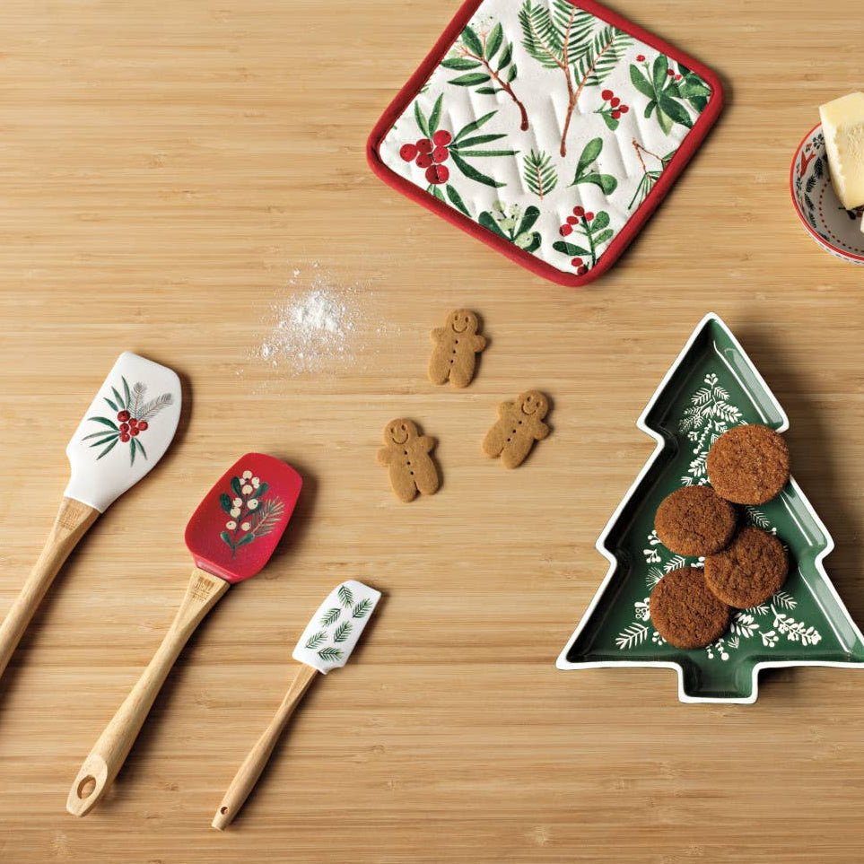 Winterberry Spatula - Merry PigletsNow Designs by Danica