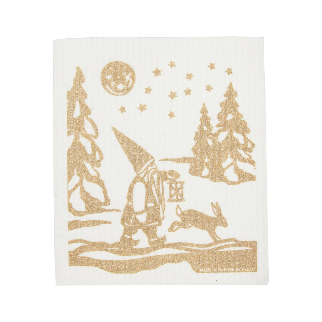 Winterland Swedish Dishcloth - Merry PigletsTalla Imports