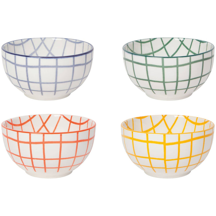 Wobbly Check Bowl - Merry PigletsDanica Jubilee