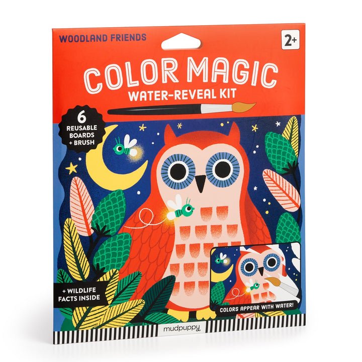 Woodland Friends Color Magic Water-Reveal Kit - Merry PigletsMudpuppy