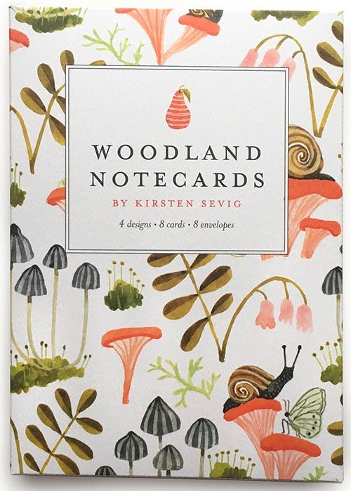 Woodland Notecards - Merry PigletsSkandisk