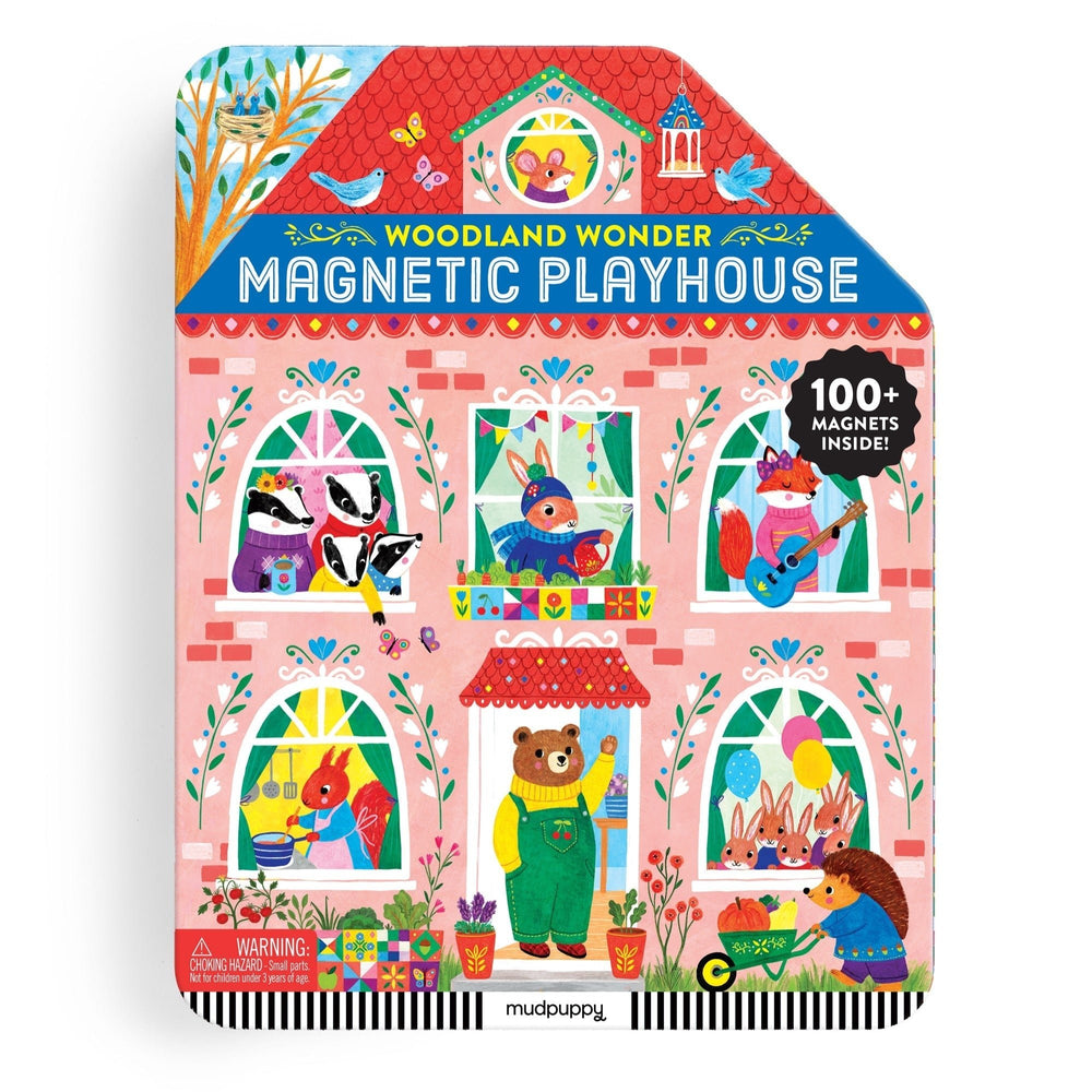 Woodland Wonder Magnetic Playhouse - Merry PigletsMudpuppy