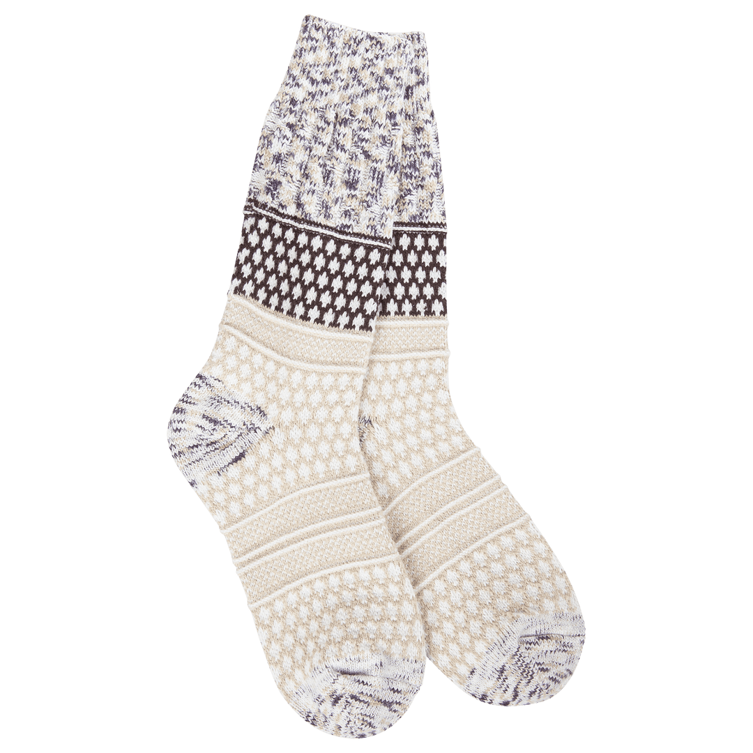 World's Softest Textured Crew Socks - Cookie Dough - Merry PigletsWorld's Softest Socks