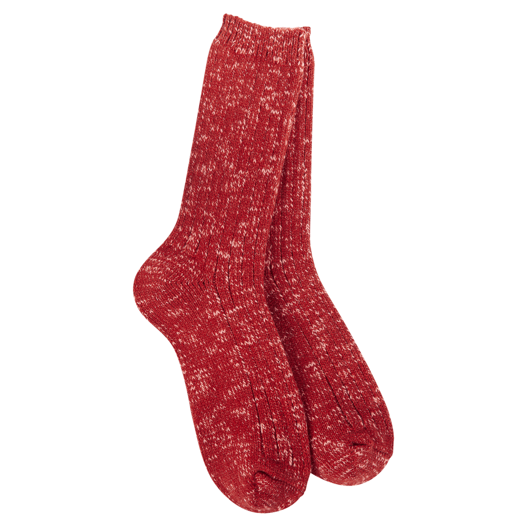 World's Softest Weekend Strawberry Crew Socks - Merry PigletsWorld's Softest Socks