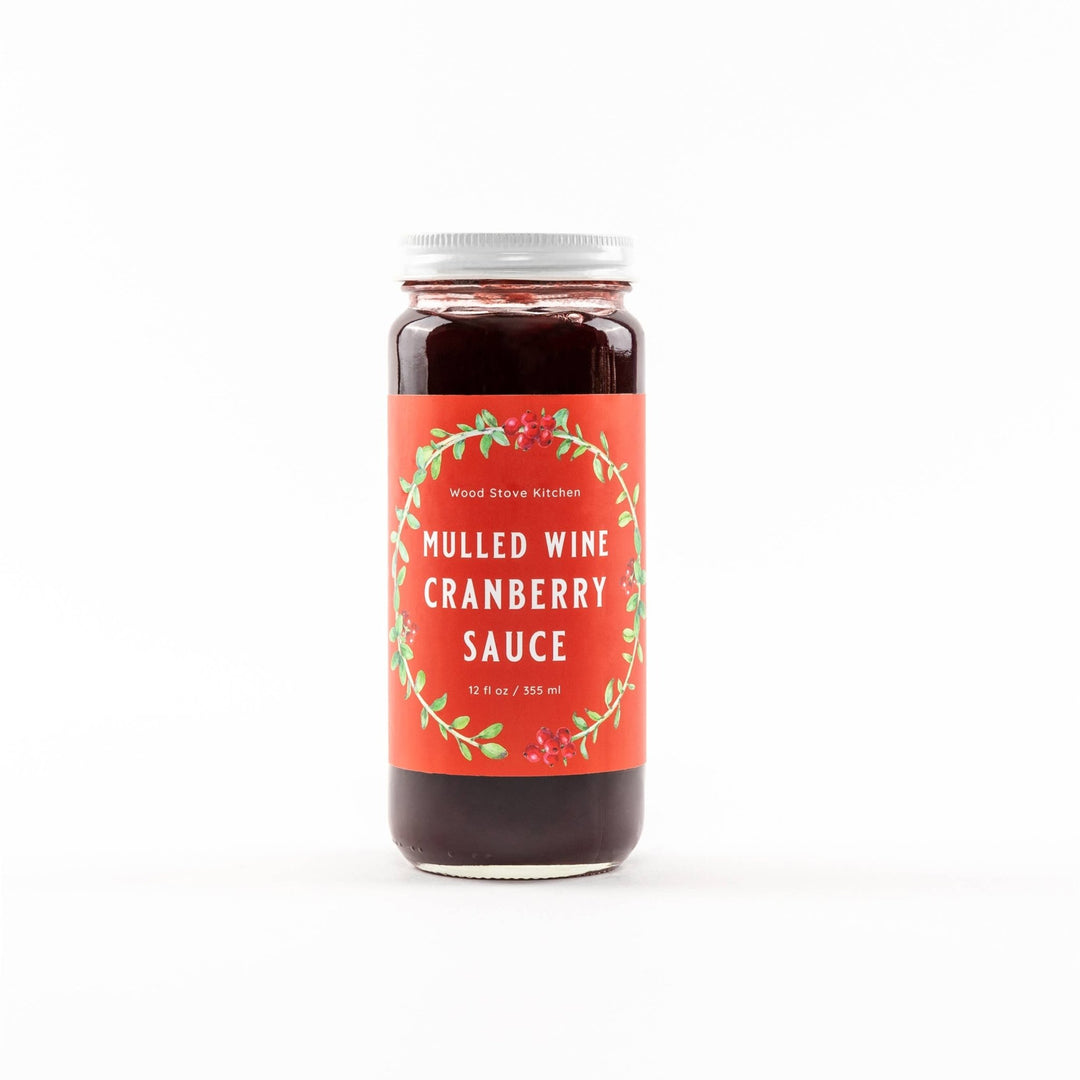Mulled Wine Cranberry Sauce - Merry PigletsWood Stove Kitchen
