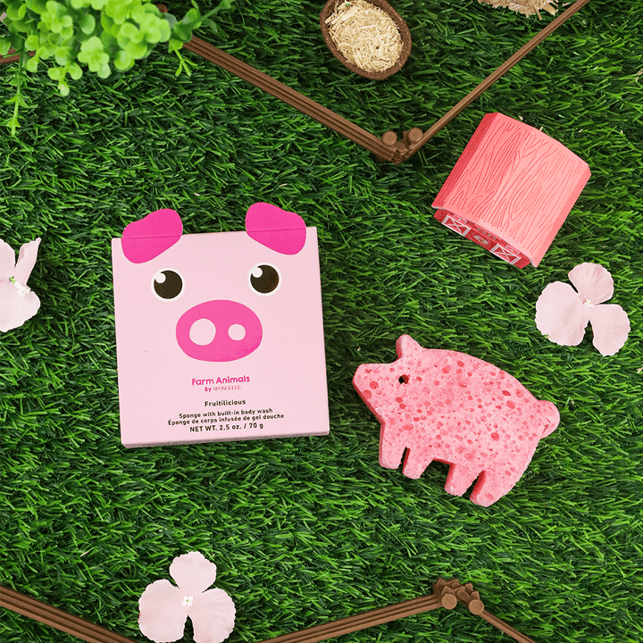 Peggy Pig Spongette - Merry PigletsSpongellé