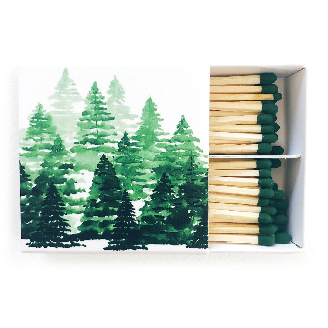 Pine Tree Matches - Merry PigletsAbigail Jayne Design